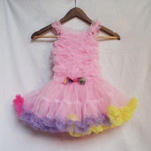 Ruffled Little Girl's Dress